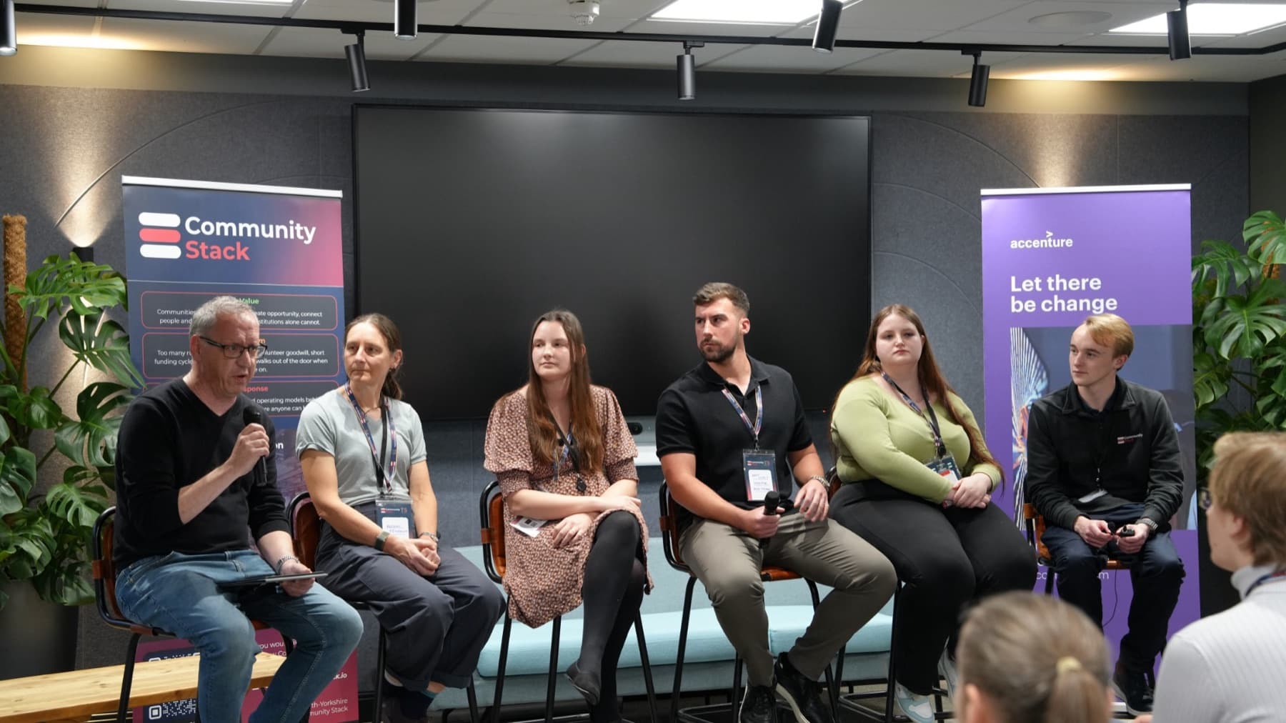 The Women in Tech careers panel at the DevOps & Platform Leaders Summit, Accenture Leeds