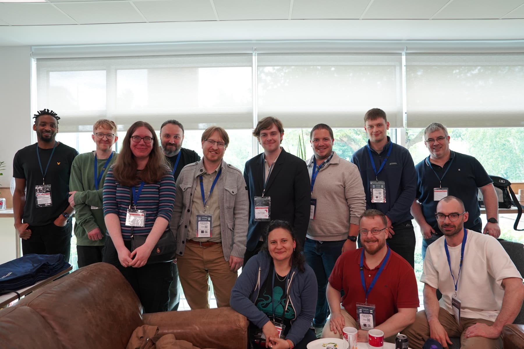Speakers and organisers together at Northern DevOps & Platform